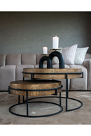 Round Metal Nesting Coffee Tables (2) | Richmond Interiors Derby | Oroatrade.com