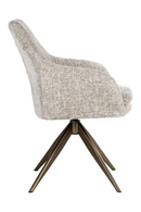 Upholstered Quadropod Swivel Chair | Richmond Interiors Lisonne | Oroatrade.com