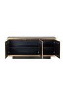 Gold Geometrical Patterned Sideboard | Richmond Interiors Collada | Oroatrade.com