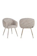 Beige Curved Dining Chair | Richmond Interiors Amalfi | Oroatrade.com