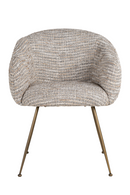 Beige Curved Dining Chair | Richmond Interiors Amalfi | Oroatrade.com