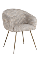 Beige Curved Dining Chair | Richmond Interiors Amalfi | Oroatrade.com