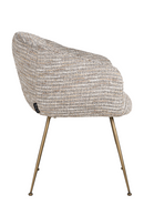 Beige Curved Dining Chair | Richmond Interiors Amalfi | Oroatrade.com