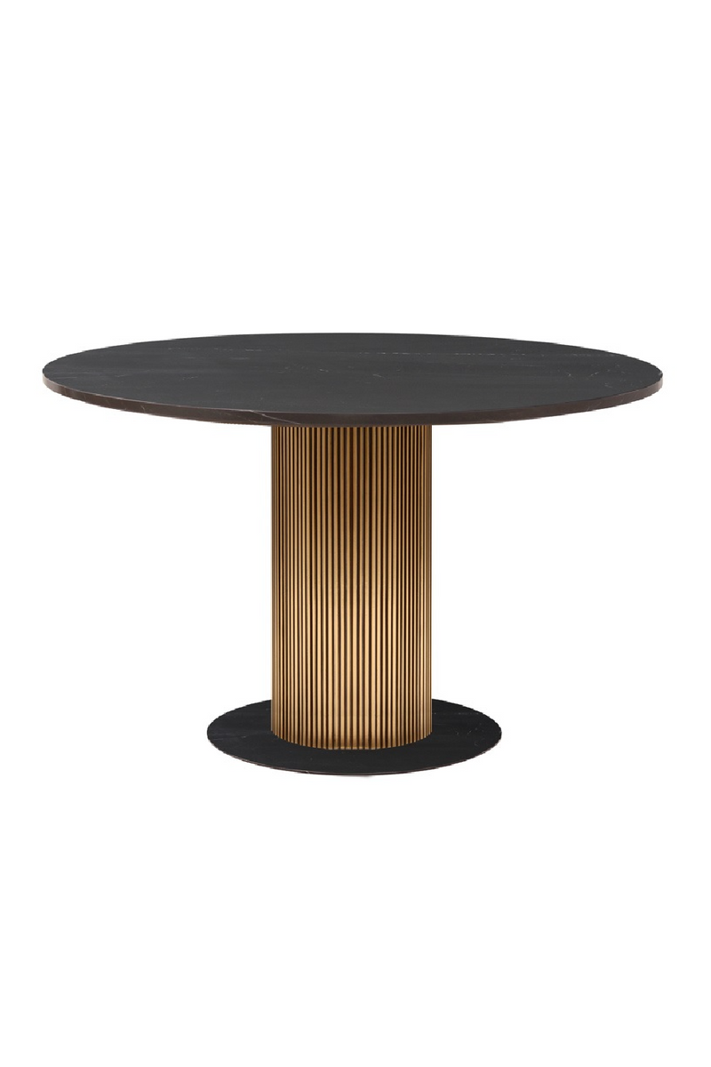 Modern Pedestal Dining Table | OROA Ironville | Oroatrade.com
