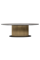 Modern Pedestal Dining Table | Richmond Interiors Ironville | Oroatrade.com