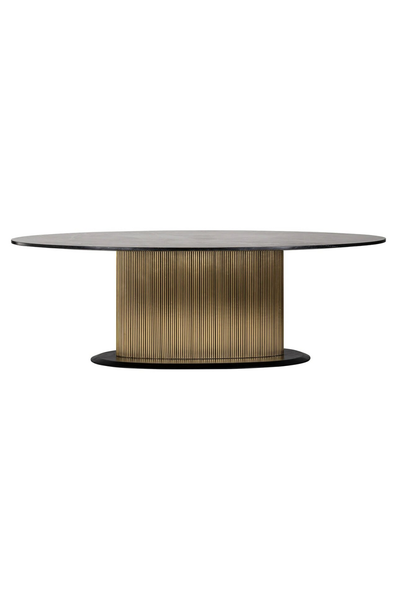 Modern Pedestal Dining Table | OROA Ironville | Oroa.com