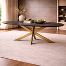 Contemporary Oval Dining Table | Richmond Interiors Cambon