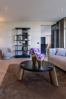 Splayed-Base Swivel Lounge Chair | Richmond Interiors Cavallo | Oroatrade.com