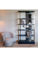 Splayed-Base Swivel Lounge Chair | Richmond Interiors Cavallo | Oroatrade.com