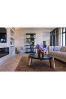 Splayed-Base Swivel Lounge Chair | Richmond Interiors Cavallo | Oroatrade.com