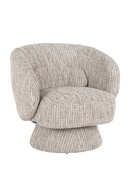 Splayed-Base Swivel Lounge Chair | Richmond Interiors Cavallo | Oroatrade.com