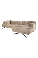 Taupe Chenille Contemporary Sofa | Richmond Interiors Donovan | Oroatrade.com