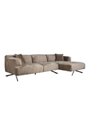 Taupe Chenille Contemporary Sofa | Richmond Interiors Donovan | Oroatrade.com