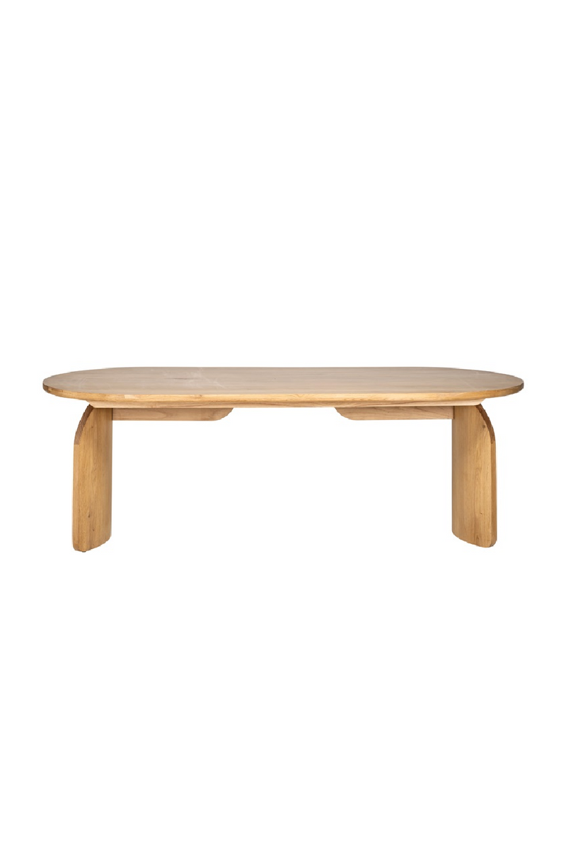 Natural Oak Organic Dining Table | OROA Fairmont | Oroatrade.com