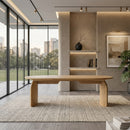 Natural Oak Organic Dining Table | Richmond Interiors Fairmont