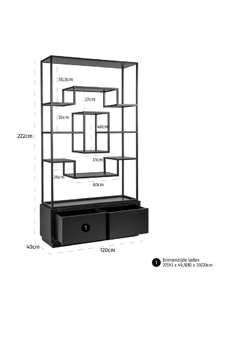 Oak Display Unit | OROA Bonvoy| Oroatrade.com