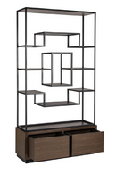 Oak Display Unit | Richmond Interiors Bonvoy| Oroatrade.com