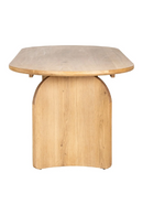 Natural Oak Organic Dining Table | Richmond Interiors Fairmont | Oroatrade.com