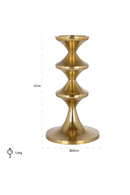 Gold Tiered Candle Holder | Richmond Interiors Ayden | Oroatrade.com