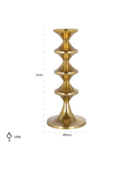 Gold Tiered Candle Holder | Richmond Interiors Ayden | Oroatrade.com