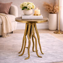 Gold Tentacles Side Table | Richmond Interiors Macey