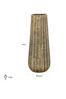 Brushed Gold Vase L | Richmond Interiors Loran | Oroatrade.com