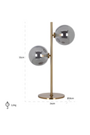 Glass Orbs Table Lamp | Richmond Interiors Lise | Oroatrade.com