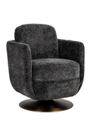 Upholstered Modern Swivel Chair | Richmond Interiors Turner | Oroatrade.com