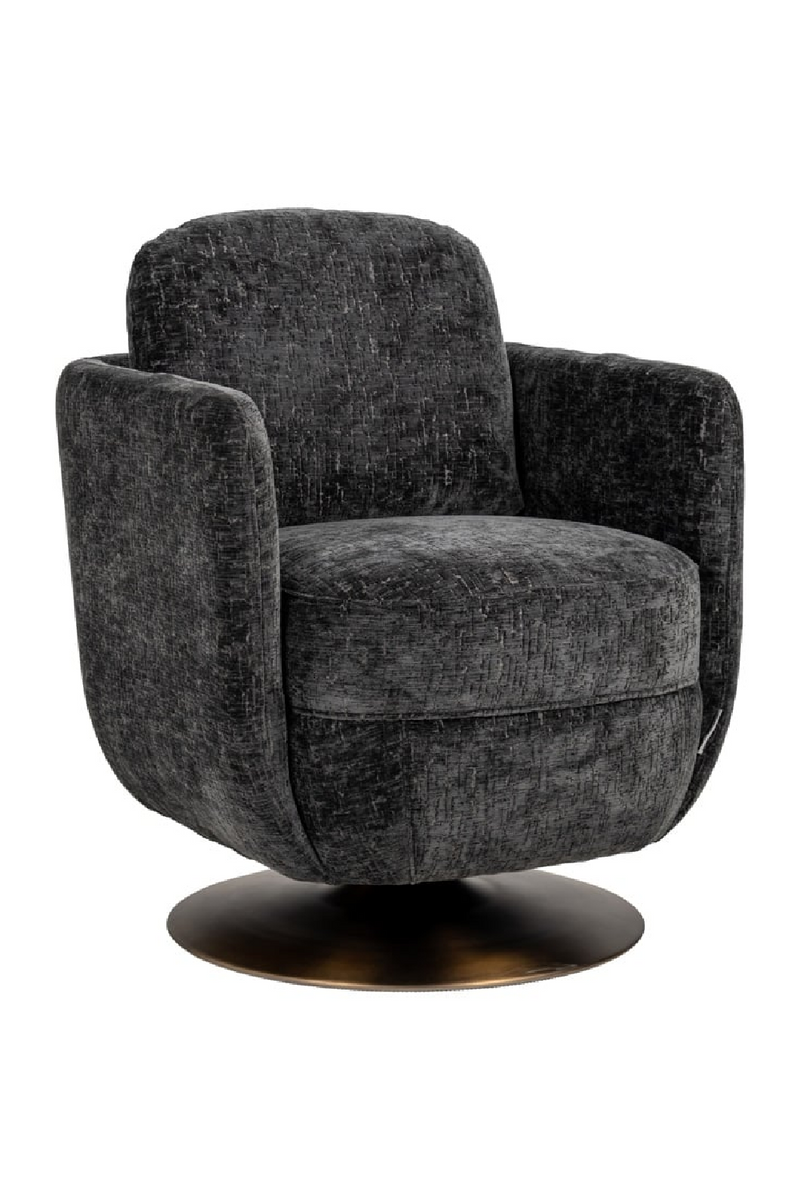 Upholstered Modern Swivel Chair | OROA Turner | Oroatrade.com