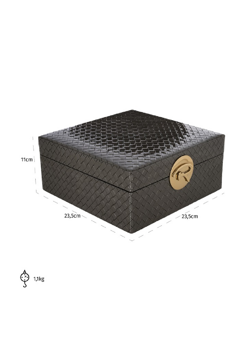 Dark Gray Jewelry Box | OROA Rosaly | Oroatrade.com