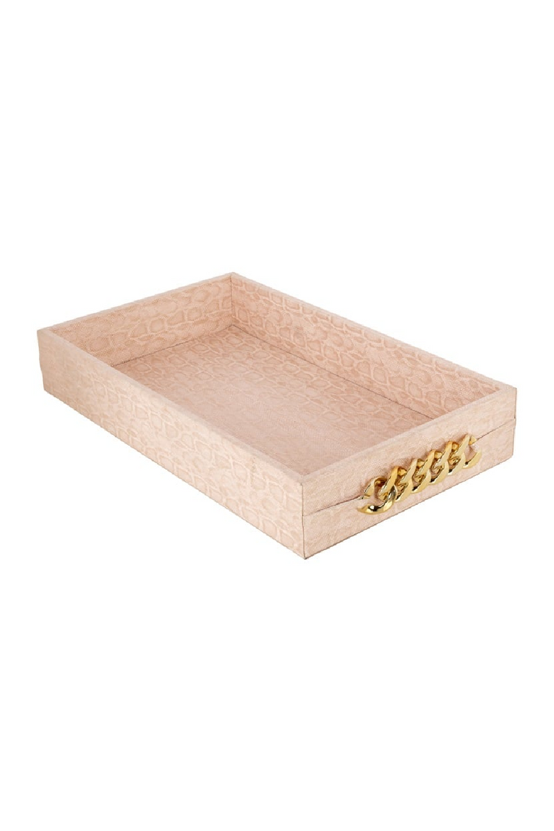 Pink Animal Print Tray | OROA Rowen | Oroatrade.com