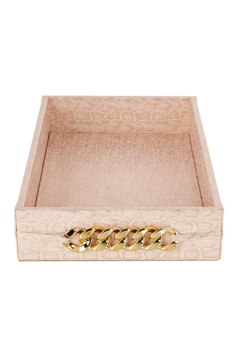 Pink Animal Print Tray | OROA Rowen | Oroatrade.com