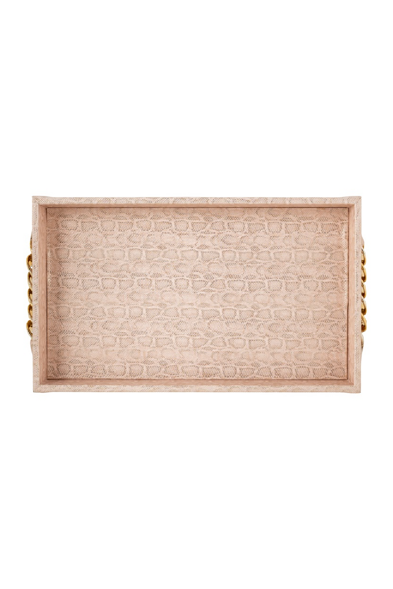 Pink Animal Print Tray | OROA Rowen | Oroatrade.com