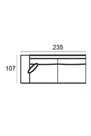 White Sectional Sofa Set | Richmond Interiors Pasha | Oroatrade.com