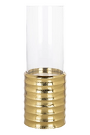 Gold Aluminium Base Hurricane | Richmond Interiors Bodil | Oroatrade.com