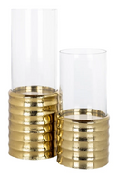 Gold Aluminium Base Hurricane | Richmond Interiors Bodil | Oroatrade.com