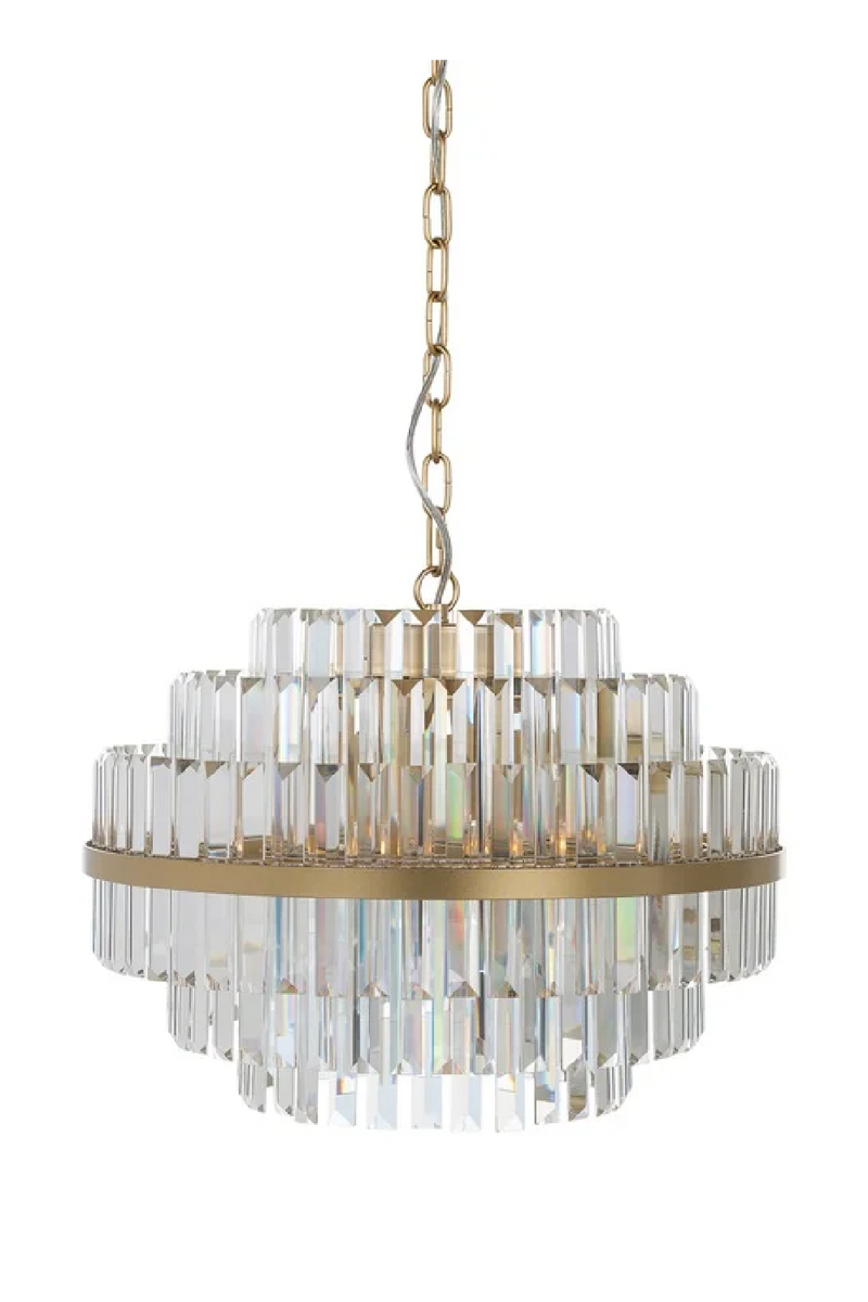 Tiered Crystal Hanging Lamp M | OROA Desire | Oroatrade.com