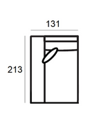 White Sectional Sofa Set | Richmond Interiors Pasha | Oroatrade.com