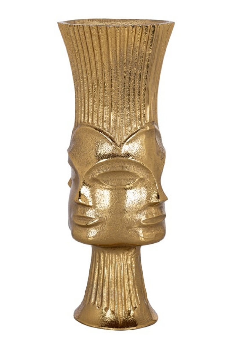 Gold Face Vase | OROA Elyse | Oroatrade.com