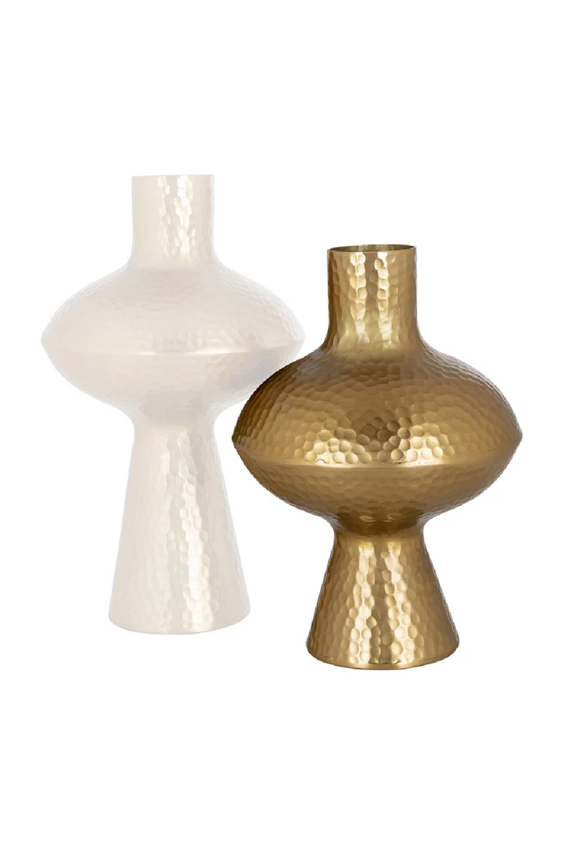 Gold Organic-Shaped Vase | OROA Caitlyn | Oroatrade.com