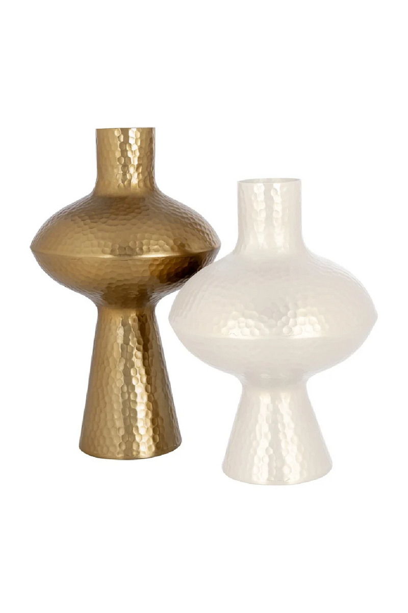 Gold Organic-Shaped Vase | OROA Caitlyn | Oroatrade.com