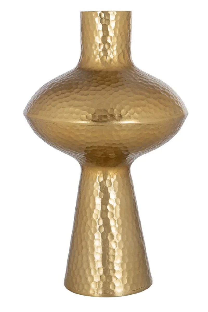 Gold Organic-Shaped Vase | OROA Caitlyn | Oroatrade.com