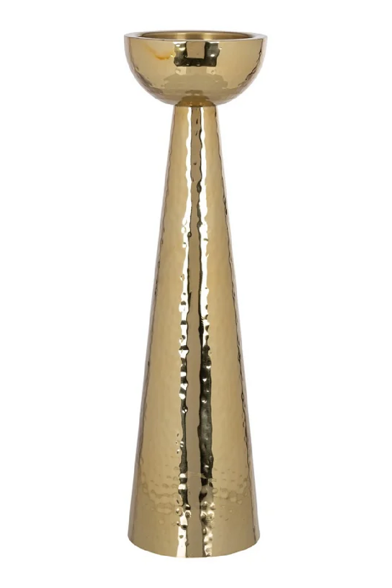 Gold Trumpet Candle Holder | OROA Lizz | Oroatrade.com