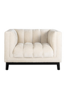 White Chenille Easy Chair | Richmond Interiors Beaudy | Oroatrade.com