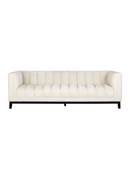 White Chenille Tufted Sofa | Richmond Interiors Beaudy | Oroatrade.com