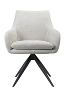 Cream Swivel Armchair | Richmond Interiors Lisonne | Oroatrade.com