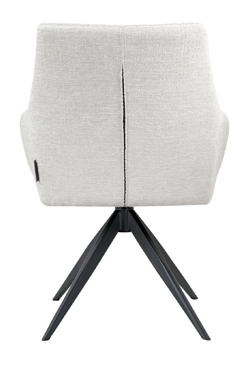 Cream Swivel Armchair | OROA Lisonne | Oroatrade.com