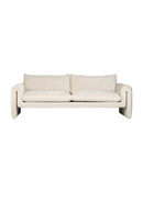 White Chenille Modern Sofa | Richmond Interiors Sandro | Oroatrade.com