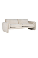 White Chenille Modern Sofa | Richmond Interiors Sandro | Oroatrade.com