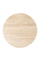 Round Travertine Coffee Table | Richmond Interiors Hampton | Oroatrade.com